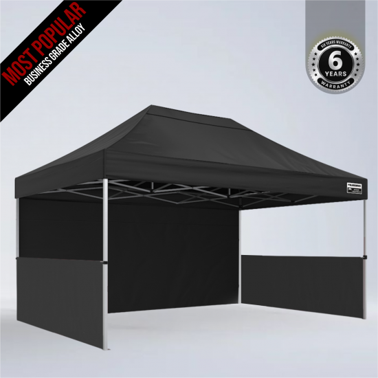 3x4.5m Max Alloy - Half Wall Package 3x4.5m Max Alloy - Half Wall Package