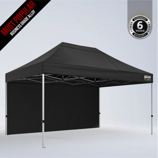 3x4.5m Max Alloy - Back Wall Package 
