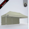 3x6m Pop-Up Gazebo - Max Alloy | Back Wall Package