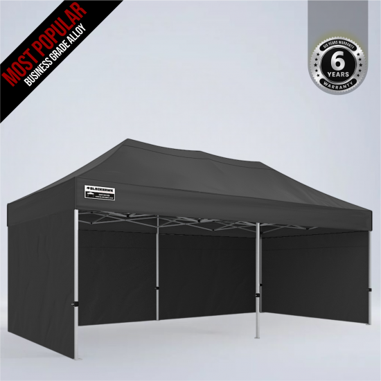 3x6m Max Alloy - Three Wall Package