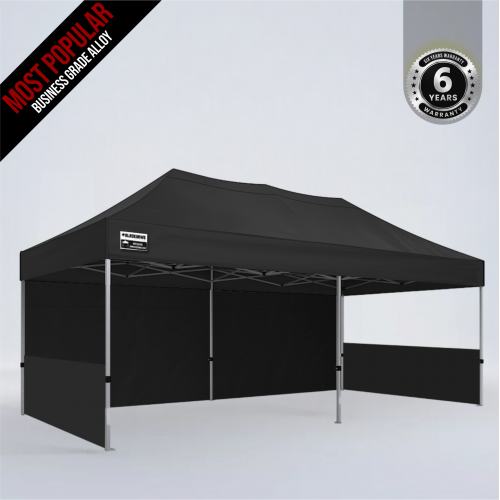 3x6m Max Alloy - Half Wall Package 