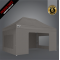 3x4.5m Pro Alloy Full Enclosed Package B (2x Window + 1 Solid + 1 Door Wall)
