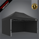 3x4.5m Pro Alloy  Gazebo Semi-Enclosed Package A (3x Solid Walls)
