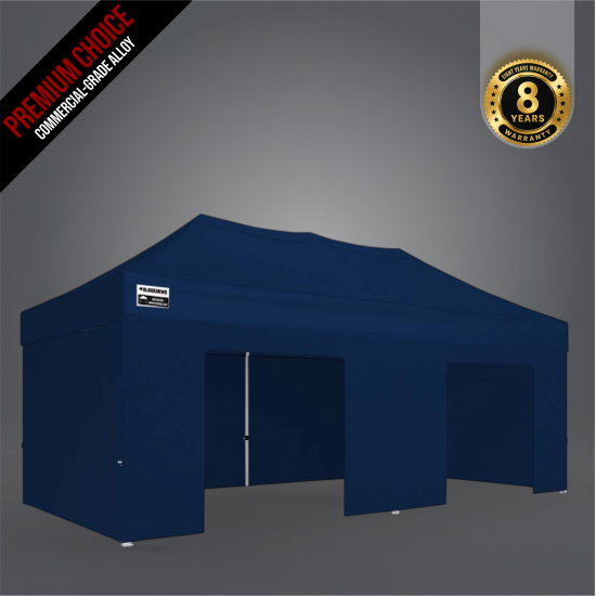 3x6m Pro Alloy Full Enclosed Package A (4x Solid + 2 Door Wall) 3x6m Pro Alloy Full Enclosed Package A (4x Solid + 2 Door Wall)