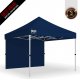 3x3m Pro Steel Gazebo - 1 Solid Wall Package 