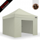 3x3m Pro Steel Full Enclosed Package A (3x Solid + 1 Door Wall) 