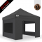 3x3m Pro Steel Full Enclosed Package B (2x Window + 1 Solid + 1 Door Wall)