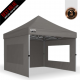 3x3m Pro Steel Semi-Enclosed Package B (2x Window + 1 Solid Wall) 3x3m Pro Steel Semi-Enclosed Package B (2x Window + 1 Solid Wall)