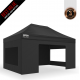 3x4.5m Pro Steel Full Enclosed Package B (2x Window + 1 Solid + 1 Door Wall)  