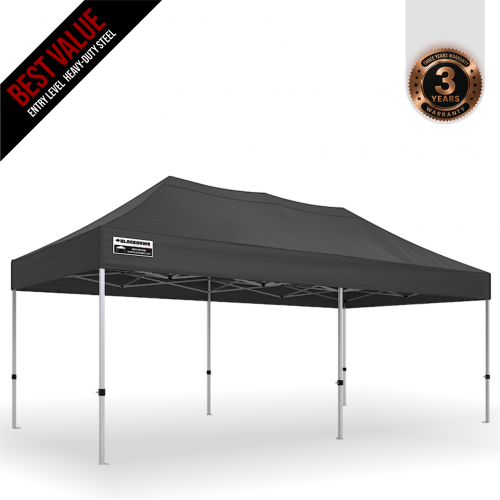 3x6m Pro Steel Gazebo – Essential Frame & Roof Package