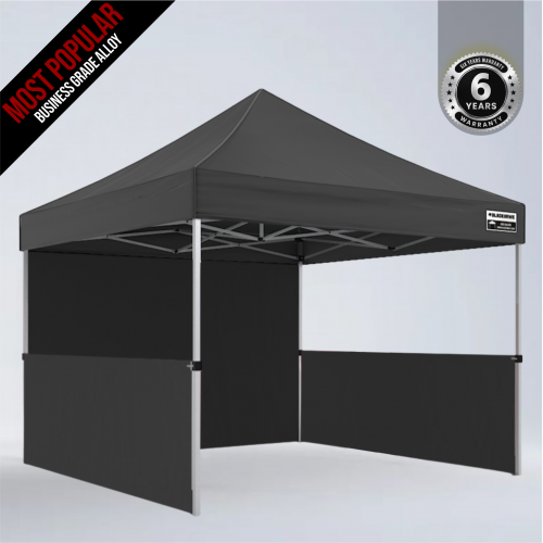 3x3m Max Alloy - Half Wall Package 