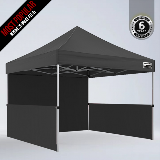 3x3m Max Alloy - Half Wall Package 3x3m Max Alloy - Half Wall Package