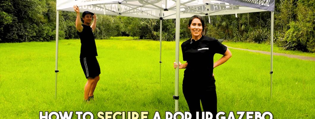 No More Flying Gazebos: How to Secure Your Pop-Up Gazebo on a Windy Day