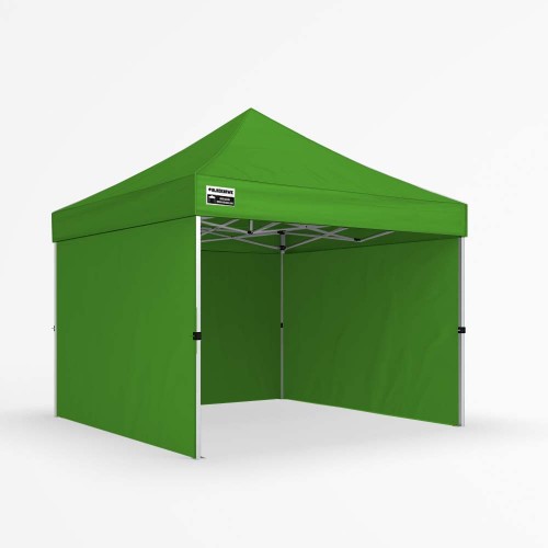 3x3m Lime Gazebo - Three Wall Package 