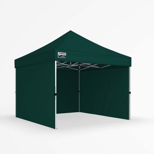 3x3m Olive Gazebo - Three Wall Package 