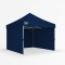 3x3m Deep Ocean Blue Gazebo - Three Wall Package 