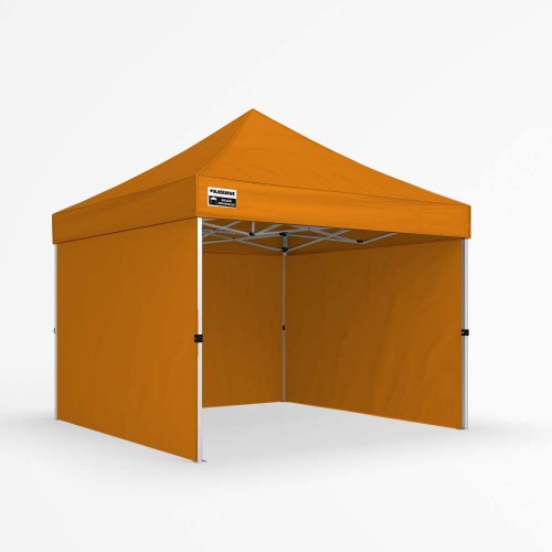 3x3m Orange Gazebo - Three Wall Package 