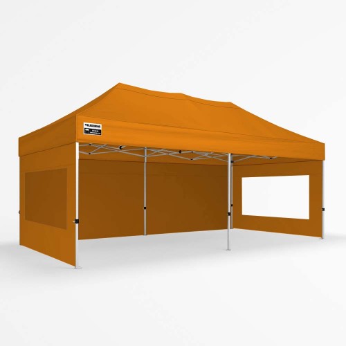 3x6m Orange Gazebo - Window & Wall Package