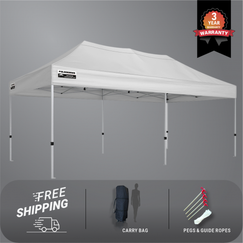 3x6m Pro Steel Gazebo – Essential Frame & Roof Package