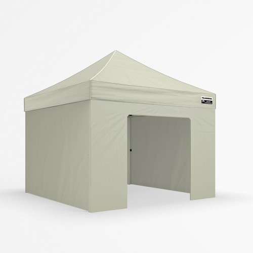 2.5x2.5m Pro Steel - Solid & Door Wall Package 