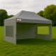 3x4.5m Pro Alloy Semi-Enclosed Package B (2x Window + 1 Solid Wall)