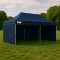 3x6m Pro Alloy Semi-Enclosed Package A (3x Solid Walls)