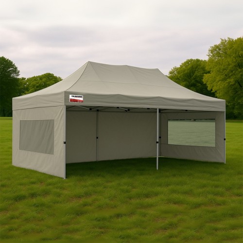 3x6m Pro Alloy Semi-Enclosed Package B (2x Window + 2 Solid Wall) 
