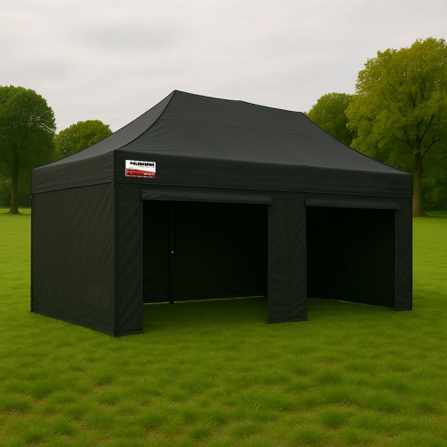 3x6m Pro Alloy Full Enclosed Package A (4x Solid + 2 Door Wall) 