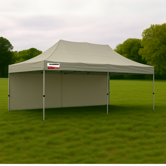 3x6m Pro Alloy - Back Wall Package