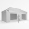 3x6m Pro Steel Full Enclosed Package A (4 Solid + 2 Door Wall)