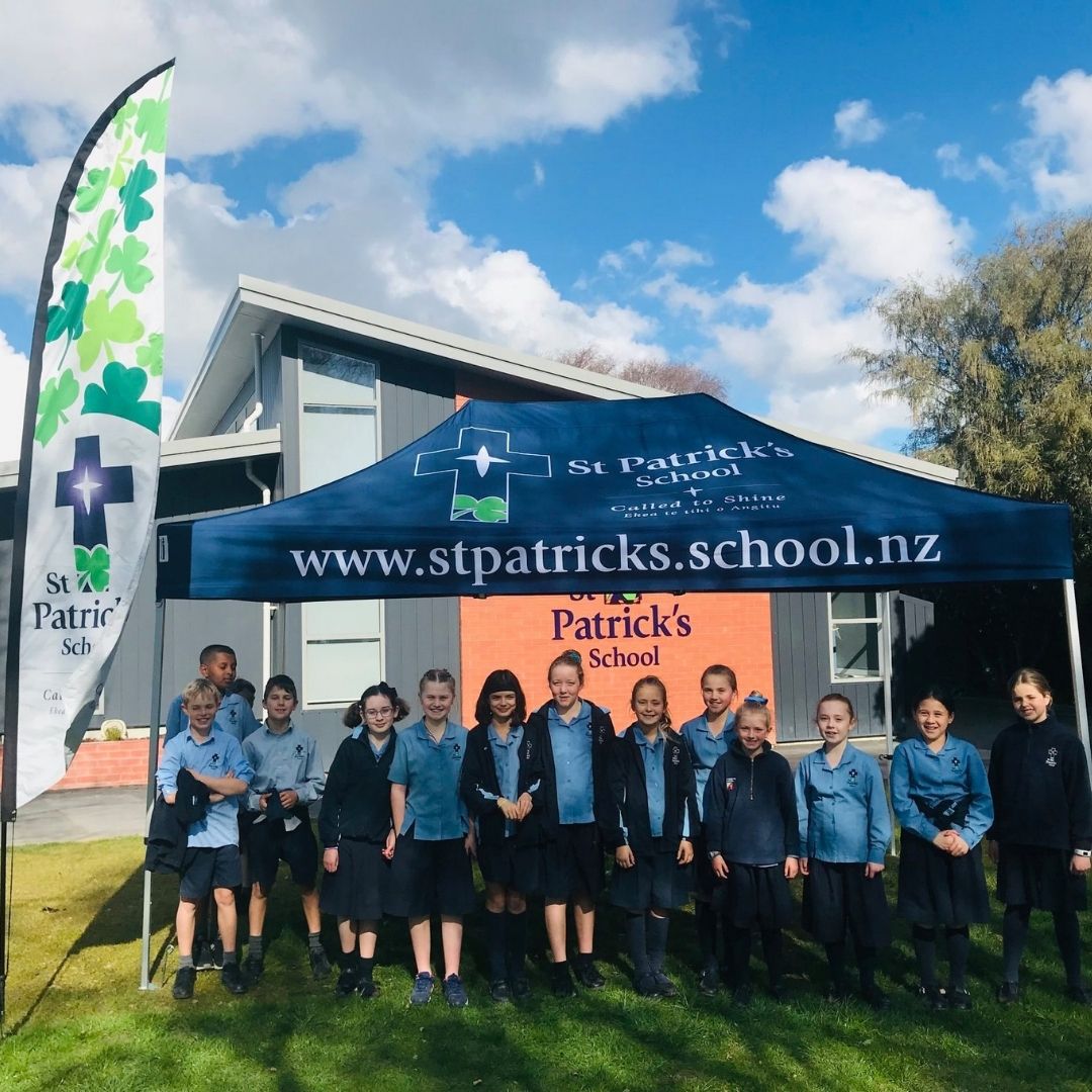 Pop-Up Gazebo at School's Outdoor Event